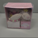 Birthday Bunny Gift Set for Baby, Toddler, and Girls Ages 1 2 3 4 5 - Includes Book, Bunny, and Princess Crown with Interchangeable Stickers for Years 1-9. Everybunny’s a Princess on Her Birthday!