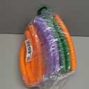 Sratte 12 Pcs Toy Hoop for Kid Detachable Adjustable Toy Hoop Colored Exercise Ring Plastic Circle for Kid Teen Gymnastics Equipment Require Self Assembly(28 Inch,Purple,Green,Orange)