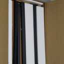 TUTOTAK End Table, Side Table, Tall Couch Table, Sofa Table, Living Room, Bedroom, Black TB01BK083