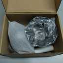 Metal Matte Black Shower Knob 2 Piece Replacement, Compatible with Price/Pfister Verve Tub Shower Handle, 2 Faucet Handle Trim Kit, for 12 Tooth 9.5mm Valve stem, Height 2.35 in Width 2.35 in