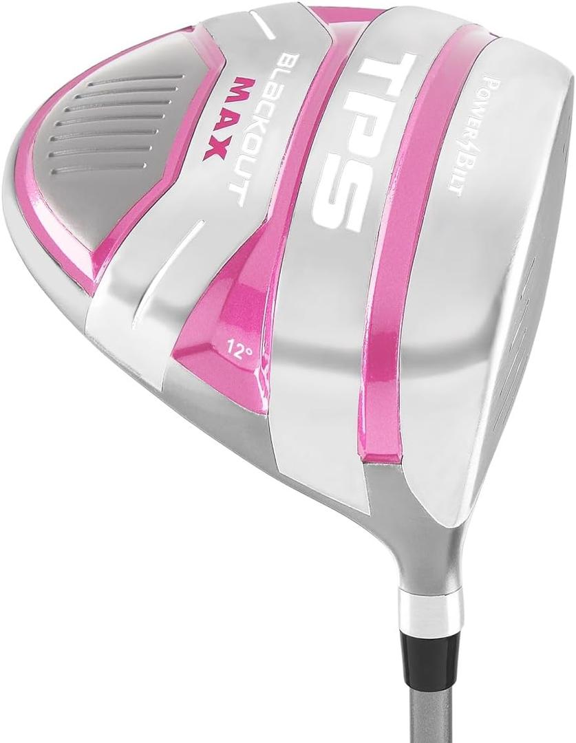 PowerBilt Golf Women's TPS Blackout Max 460cc Driver