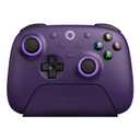 8Bitdo Ultimate 2 Wireless Gaming Controller with TMR Joysticks, Switchable Hall Effect/Tactile Triggers, 8Speed Wireless Tech, Charging Dock, RGB Fire Ring for PC & Android - Purper (Purple)