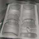 LIANGMIDA Heart Jars with Lids Set of 3 Clear Cute Heart Shaped Candy Jars 22 32 45 oz Food Storage Glass Cookie Jar with Lids Cute containers for Kitchen Decorative Apothecary Canisters