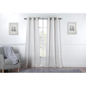 Dainty Home Room Darkening Curtains for Bedroom & Living Room, 2 Panel Set, 38" x 84" (76" Wide Total), Light Control & Privacy, Semi-Darkened, Machine Washable, Steel Grommets, Room Darkening Drapes (Gold)