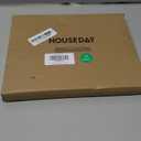 HOUSE DAY Acrylic Picture Frames 8x10, 1 Pack Magnetic 8x10 Picture Frame, Double Sided Clear 8 x 10 Photo Frame with Microfiber Cloth, Frameless FreeStanding 8x10 Frame Gift for Desktop Display