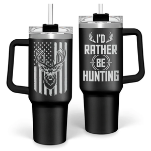 Dad 40 oz Stainless Steel Insulated Tumbler With Handle & Straw Lid for Dad on Fathers Day, Birthday, Christmas or Valentine's Day