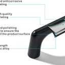 LIMUR 15 Pack 5 Inch (128 mm) Hole Center Matte Black Cabinet Pulls - Solid Zinc Alloy Kitchen Cabinet Handles, Drawer Pulls,Drawer Handle, Wardrobe & Dresser Handles,Cupboard Hardware