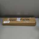 Curtain Rods Set of 2,Black Curtain Rod for Windows 40 to 62 inch, 5/8 inch Diameter Metal Standard Drapery Rod Set with Bracket, Heavy Duty Adjustable Window Curtain Rod for Living Room, 2 Pack