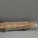 UNISHADES No Drill Cordless Bamboo Roman Shades, 2848 in, Sand Tan