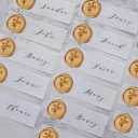 UNIQOOO Wax Seal Stickers - Babys Breath Wedding Invitation Envelope Seal Stickers, Botanical 50 Pcs Self- Adhesive Antique Gold Stickers, Perfect for Invitation, Gift Wrapping, Crafts (Antique Gold)