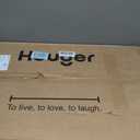 Huuger Folding Desk for Small Spaces, 31.5 Inch Foldable Computer Table, for Home Office, Study, Bedroom, Dorm, Space Saving, Small Writing Work Office Computer Desk, Easy to Fold, Rustic Brown
