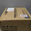 GREENSTELL Small Vanity Stool Chair with Storage and Folding Back, 13.4" x 15" x 30" Square Faux Fur Soft Ottoman, 4 Metal Legs with Anti-Slip Feet, Furry Padded Seat for Makeup, Bedroom, Pink