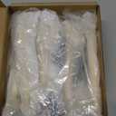 Haliwu 10 Pack Gold Cabinet Handles, Brushed Brass Cabinet Pulls Kitchen Handles Barrel Champagne Gold Pull Kitchen Hardware, 4 inch Hole to Hole Center