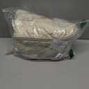 DIMJ 100L Comforter Storage Bag with Handls, Large Washable Blanket Storage, Compression Packing Totes Moving Bags With Zipper, Space Saving Containers For Pillow, Clothes, Bedding, 2 PCS (Beige)