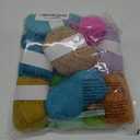 15x20g Acrylic Yarn for Crocheting - Soft Knitting Yarn for Crafts Multicolor Skeins for Crocheting DIY Bulk for Handicraft Knitting Scarves Ideal Gift for Beginners Adults (GREEN WINTER)