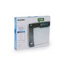 Ideaworks JB5824 Extra Wide Talking Scale-Visual & Voice Display Scale- 550 Pounds Max-Tamper Glass-Extra Wide Width-Large LCD Display-Tap On & Off Auto Function