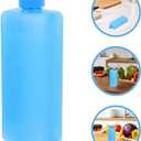 NOLITOY 8Pcs Ice Crystal Boxes Reusable Freezer Packs, Air Conditioner Ice Crystal Box for Coolers Lunch Boxes Camping Fishing