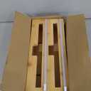 2 in 1 Plastic Wrap Dispenser with Cutter，Bamboo Foil and Plastic Wrap Organizer,Aluminum Foil and Wax Dispenser for Kitchen Drawer Storage Organization