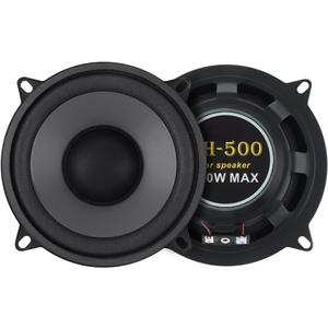 2 Pieces 5 Inch 500W 2-Way Car HiFi Coaxial Speaker Vehicle Door Auto Audio Music Stereo Full Range Frequency Speakers
