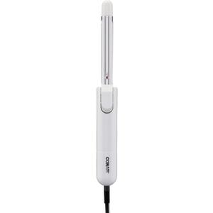 Conair Curls N' Curls 5/8-Inch Curling Iron, 5/8-inch barrel produces tight curls  for use on short to medium hair (0.625 Inch (Pack of 1), White)