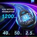 Fachixy FC-100 Wireless Gaming Headset for PS5, PS4, Switch - Gaming Headphones with Lossless Audio & 50Hrs Battery Life - Gamer Headset with Microphone for Mac, Laptop, Mobile