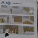 Art3d 2-Pack 108" x 12" Acoustic Wood Panels for Wall, Soundproof Wood Slat Panel for Wall and Ceiling, 3D Fluted Sound Absorbing Paneling for Interior Wall Decor, Living Room, Bedroom - Teak