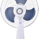 USA 250th Anniversary Celebration Fan, Hot Rod Design, 12 Oscillating Table Fan, 3 Speeds, 80 Wide Angle Oscillation, 35 Tilt Angle, Quiet Operation, ETL, Small