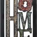 Home Source 400-26376 Decorative Wall Art, 27.95 by 14 by 1.18-Inch