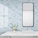 Tilingview 30 PCS Peel and Stick Backsplash Tile for Kitchen/Bathroom/Living Room, 3"x 9" Self-Adhesive Subway Tile for Backsplash, Imitation Glazed Tiles/Handmade Tiles (Glossy Pastel Blue)