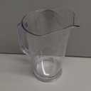 US Acrylic 64 Oz Bistro Clear Pitcher | Set Of 2 Beer Pitchers | Reusable, BPA-free, Made in the USA, Indoor and Outdoor Pitcher Set for Water, Lemonade, Juice, Soda Pop, and Beer