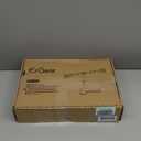 ErGear Freestanding Dual Monitor Stand for 2 Screens up to 32 inch, Heavy Duty Monitor Mount Holds Max 17.6 lbs per Arm, Height Adjustable Gaming Monitor Stand for Desk, VESA 75x75/ 100x100mm, Black