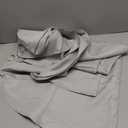 maxmill Round Textured Tablecloth Spill-Proof Wrinkle Free Soft Jacquard Table Cloth for Circular Table Cover, for Dining Room Buffet Banquet Parties Holiday Dinner, 70 Inch Light Grey