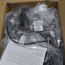 100FT LED Outdoor String Lights Patio Light with 52 Shatterproof G40 Dimmable Globe Bulb, 2-Pack 50FT Waterproof Outside Hanging String Light for Christmas Backyard Porch Balcony Gazebo Party