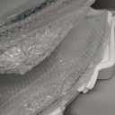 HouseMila Glass Shower Shelves, 2 Tier Tempered Glass Corner Shelf Shower Organizer with Extra 3 Hangers Shower Shelves for Inside Shower