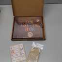 Our Adventure Book Scrapbook Photo Album,DIY Travel Memory Journal & Photo Book for Couples,146-Page Retro Scrapbook for Anniversary, Wedding, Valentines Day,8.9 x 7.7