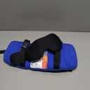 Travel Pillows for Airplanes, Airplane Pillow for Sleeping with 3D Eye Mask, 360 Support Headrest for Long Flight, Road Trip, Stop Bobblehead Relieve Neck Pain, Blue