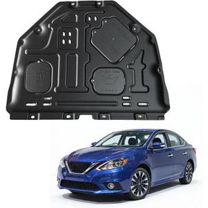 Front Engine Splash Shield Fit for Nissan Sentra 2020-2024, Direct Replacement Engine Splash Guard,Engine Guard for Underbody Protection