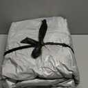 6 Layers Car Cover Waterproof All Weather for Automobiles, Size A3 with Zipper Cotton Fit for Toyota Camry, Honda Accord, Ford Mustang, Chevy Camaro/Malibu,Kia Optima(187-198 inch), Silver