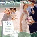GOLF Brithday Decorations, Guess How Many Golf Tees Are in the Jar, Suite for Birthday Party Bridal Shower Wedding Activit, 50 Cards and Sign