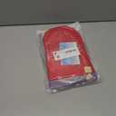 2 x Toddler Beanie Kids Winter Hats Infant Warm Knit Cap Newborn Winter Warm Hat for 0-36 Month Boys Girls (Red)