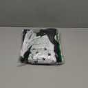 Mainfini Men's Red White Blue Tee US Flag Polo T Fourth of July Short Sleeves Button Polo 3XL