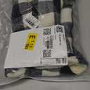 Malier Classic Plaid Fleece Dog Coat - Warm Winter Jacket with Pocket, Windproof for Small to Large Dogs (White, Large)