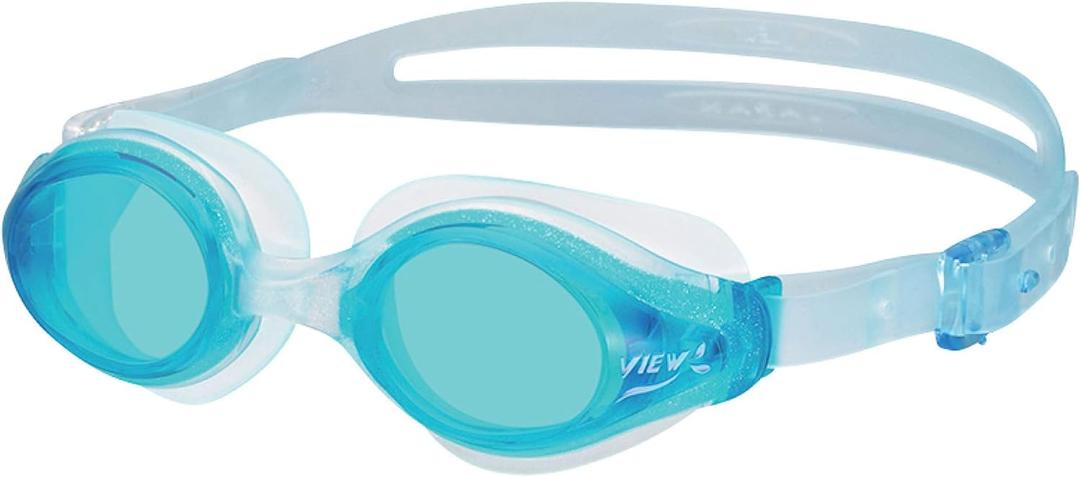 VIEW Swimming Gear V-820 Selene Swim Goggles (Aquamarine Blue)