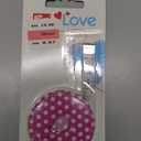 Prym Love Spring Tape Measure, Pink