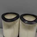 VF4000 Replacement Filter for Ridgid - 2 Pack Standard Wet/Dry Vac Filter Vf4000 Compatible with Ridgid Vacs Wet Dry 5-20 Gal, 6-9 Gal Husky Vacuum & CRAFTSMAN Shop Vacuum 17816 9-17816