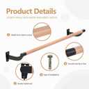 4FT Ballet Barre Wall Mount, Ballet Barre for Home, Ballet Barre, Freestanding Ballet Barre for Home Adult, Ballet Bar for Home Workout Dance Equipment