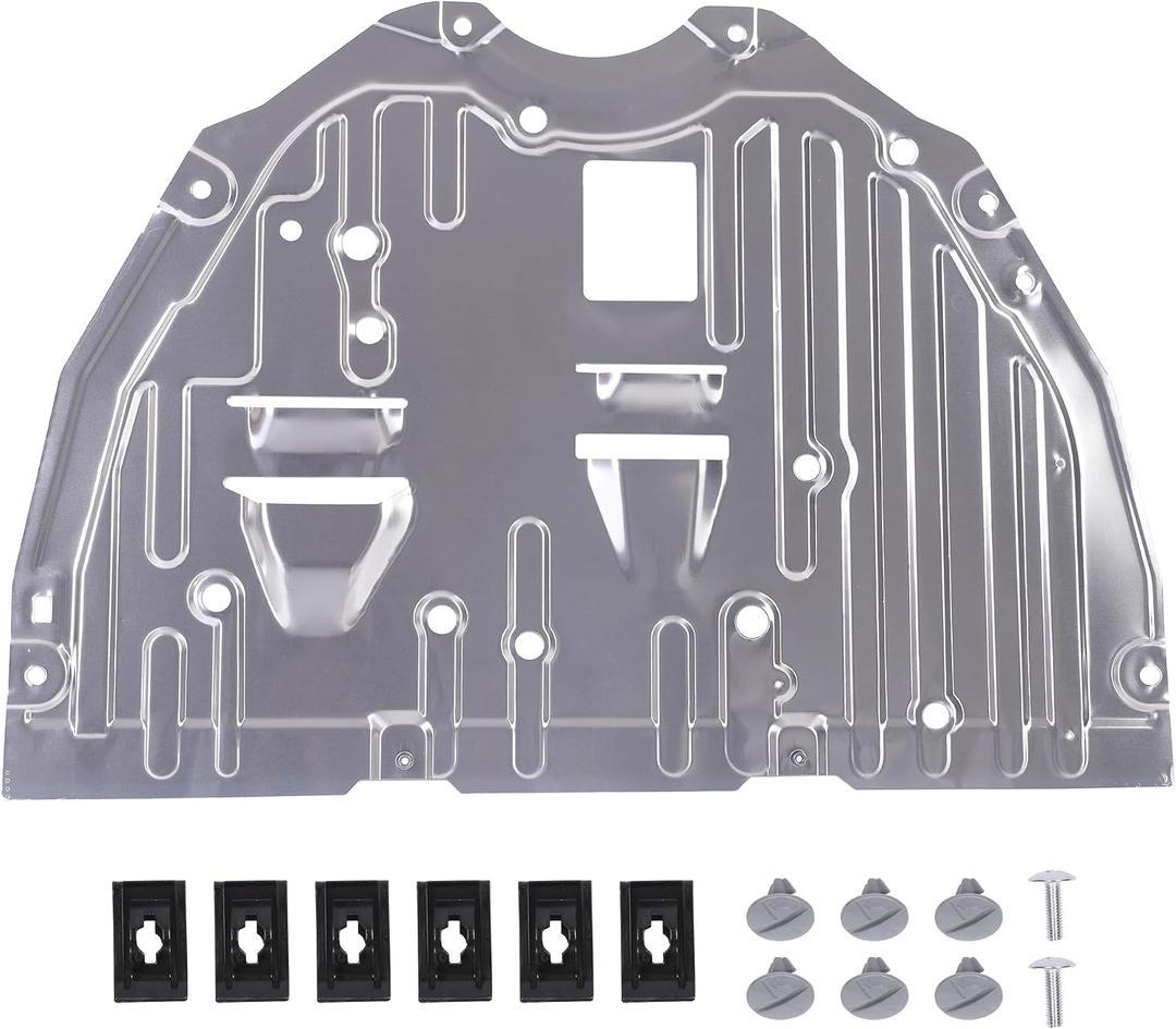 Engine Splash Shield Guard Compatible with Honda CRV 2023 2024 2025, Engine Case Guard Under Car Shield Cover Replaces 74112-3A0-A00 741123A0A00