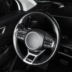 YOUTOOCAR Steering Wheel Cover Trim Compatible with Kia Sportage 2023-2025 Accessories (Wood Grain)