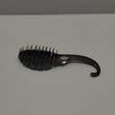 Wet Brush Shower Hair Brush Detangler - Exclusive Ultra-soft IntelliFlex Bristles - Minimizes Pain And Protects Against Split Ends and Breakage - Comb For Women, Men, Wet & Dry Hair - Black Glitter (1 Count (Pack of 1))