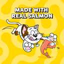 Temptations Creamy Puree Squeezable Lickable Cat Treats, Wet Cat Treats with Salmon, 0.42 oz. Tubes, 24 Count - Packaging May Vary (EXP 11/05/27)